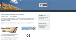 Desktop Screenshot of byggkomponenter.com